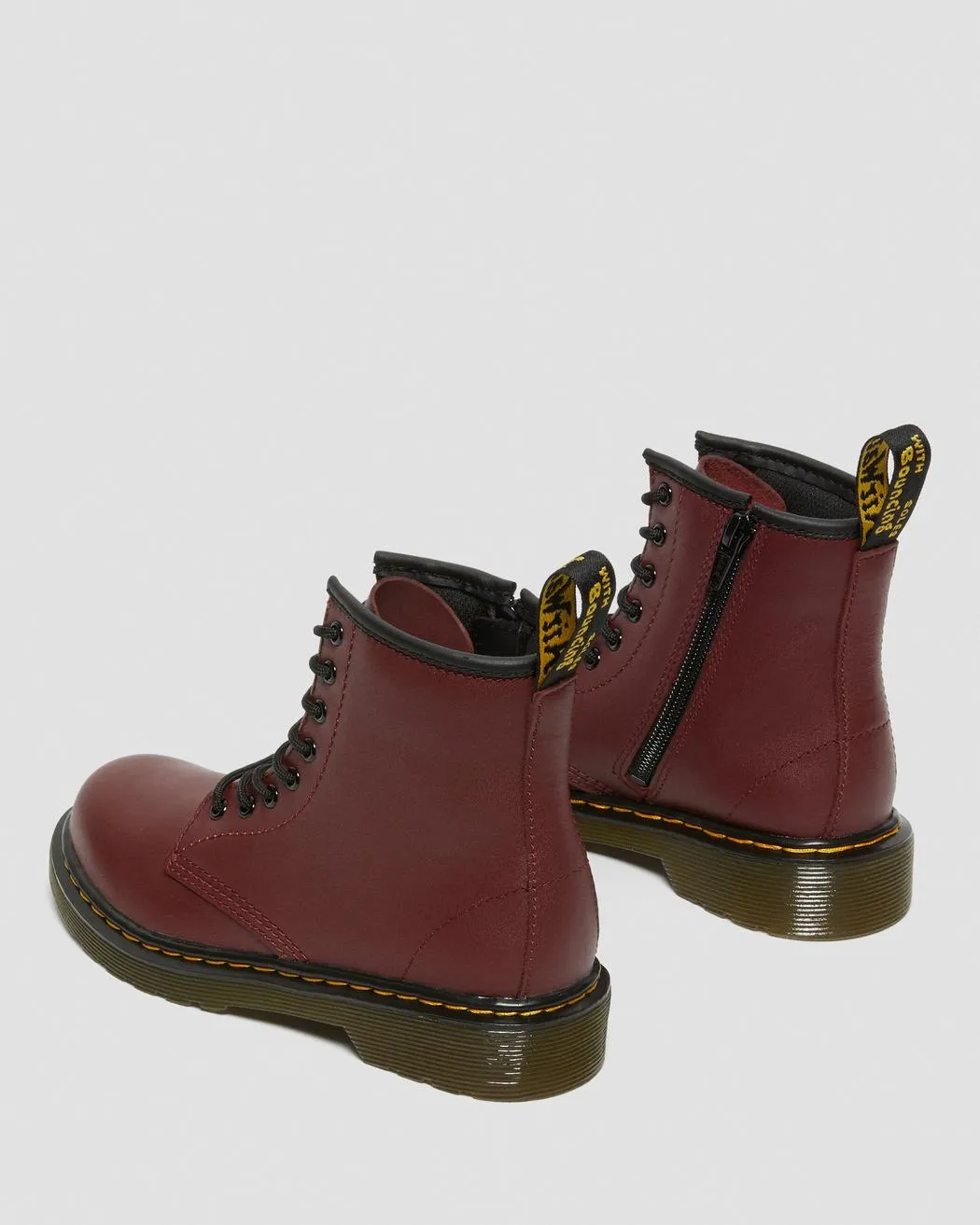 1460 Leather Ankle Boots Cherry Red