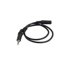 3.5mm Stereo Male To Female AUX Cable - 60cm