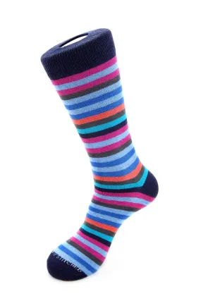 6 Color Stripe Sock