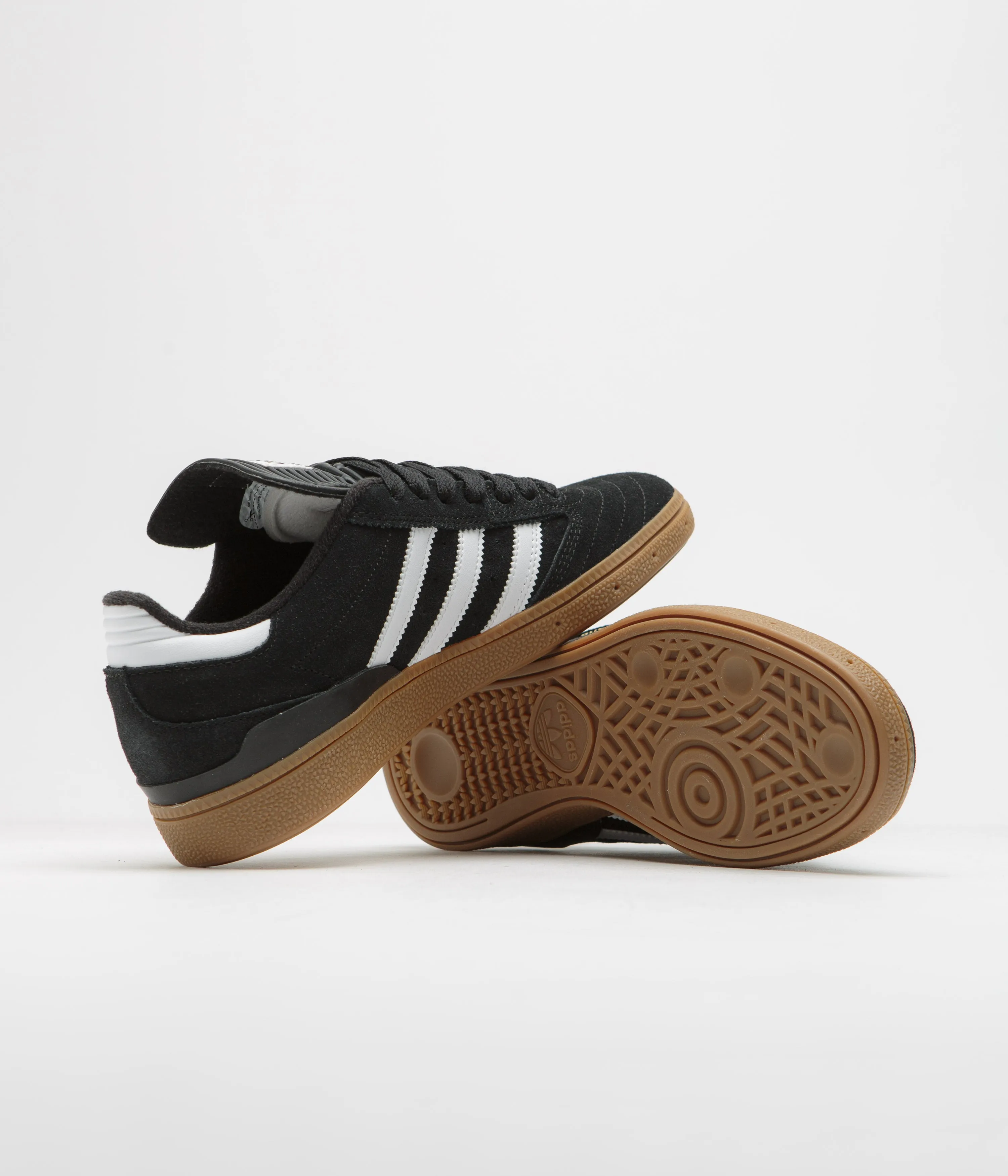 Adidas Busenitz Shoes - Black / Running White / Metallic Gold