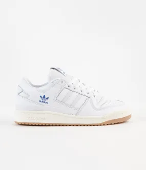 Adidas Forum 84 Low Adv Shoes - FTWR White / FTWR White / Bluebird