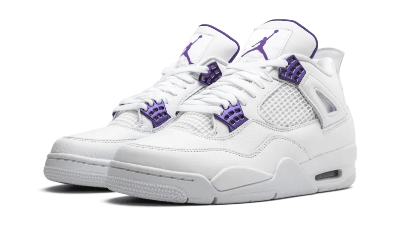 Air Jordan 4 Retro Metallic Purple