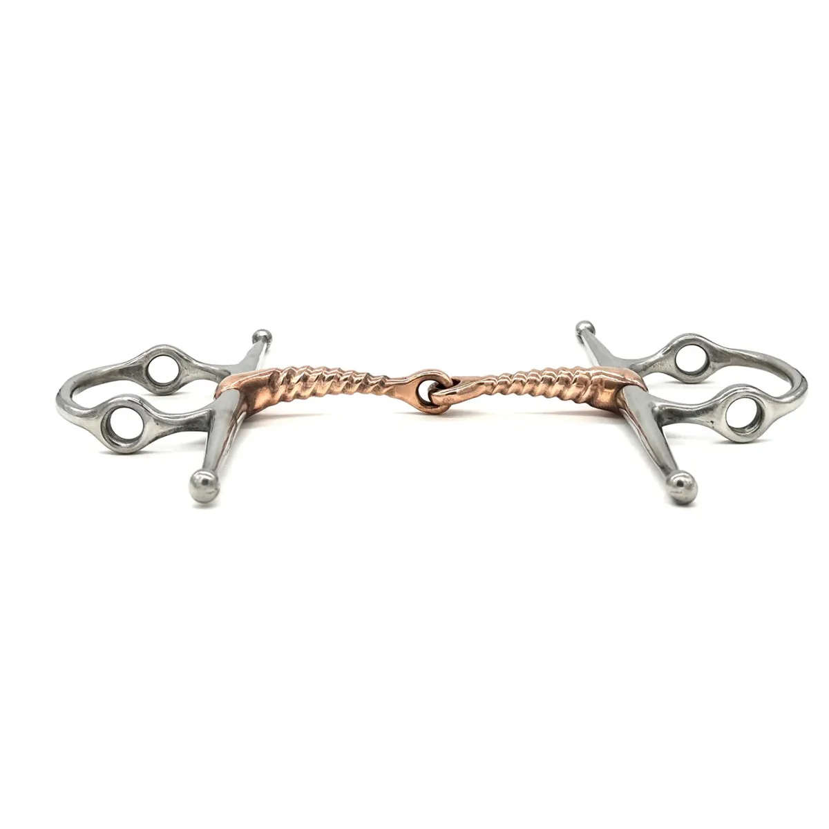 AJR Copper Corkscrew Nelson Gag Bit