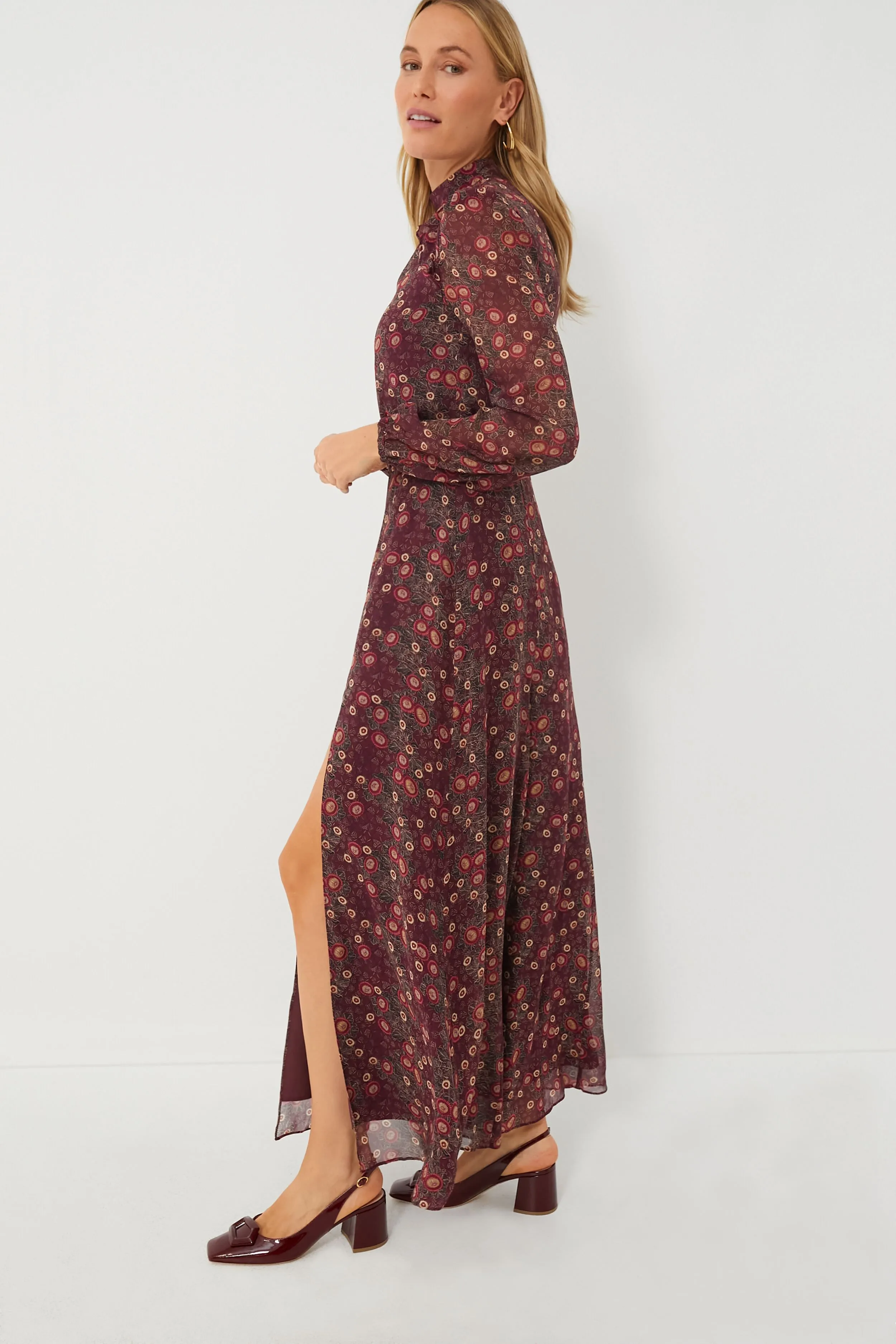 Akina Wine Jacqui B Dress