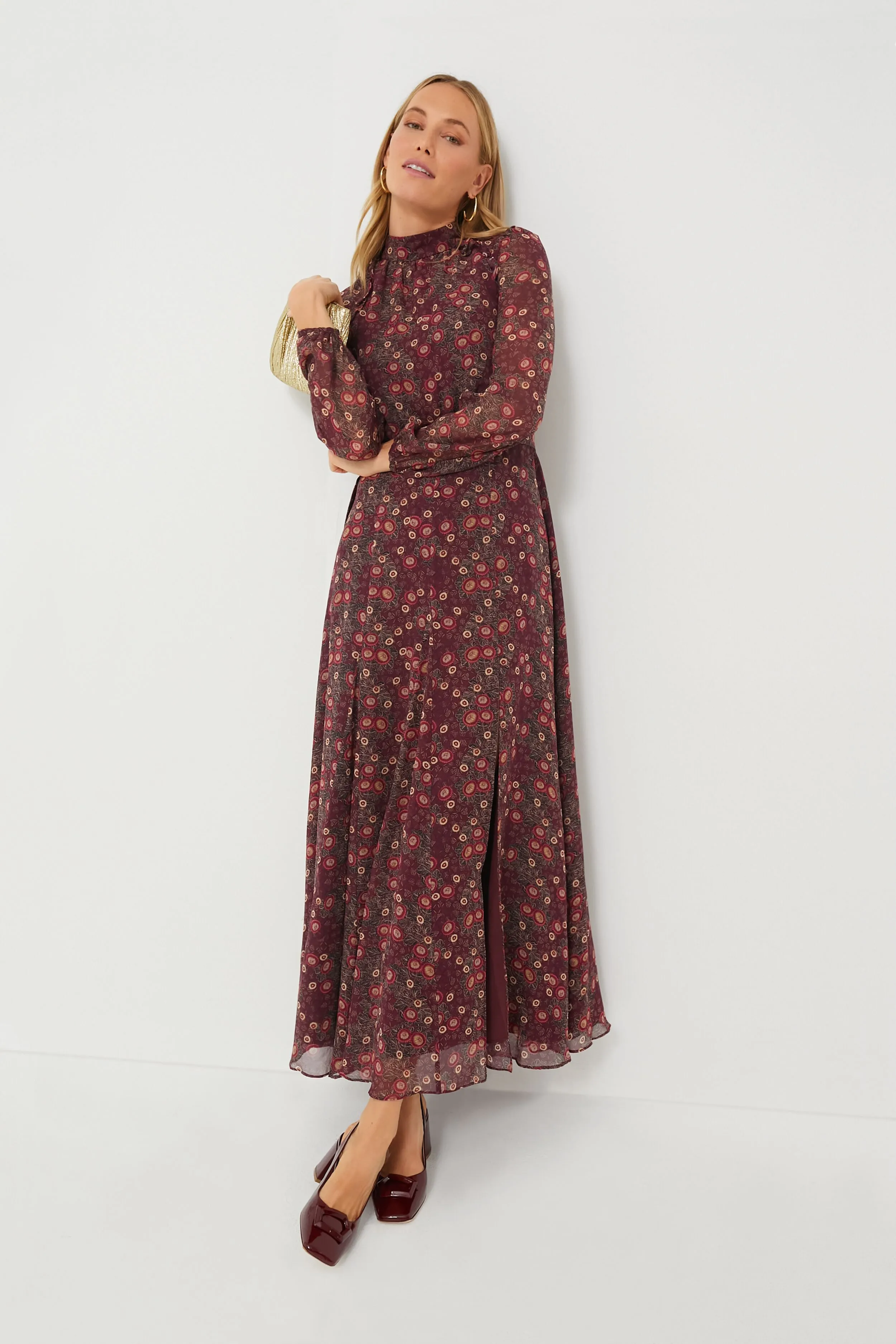 Akina Wine Jacqui B Dress