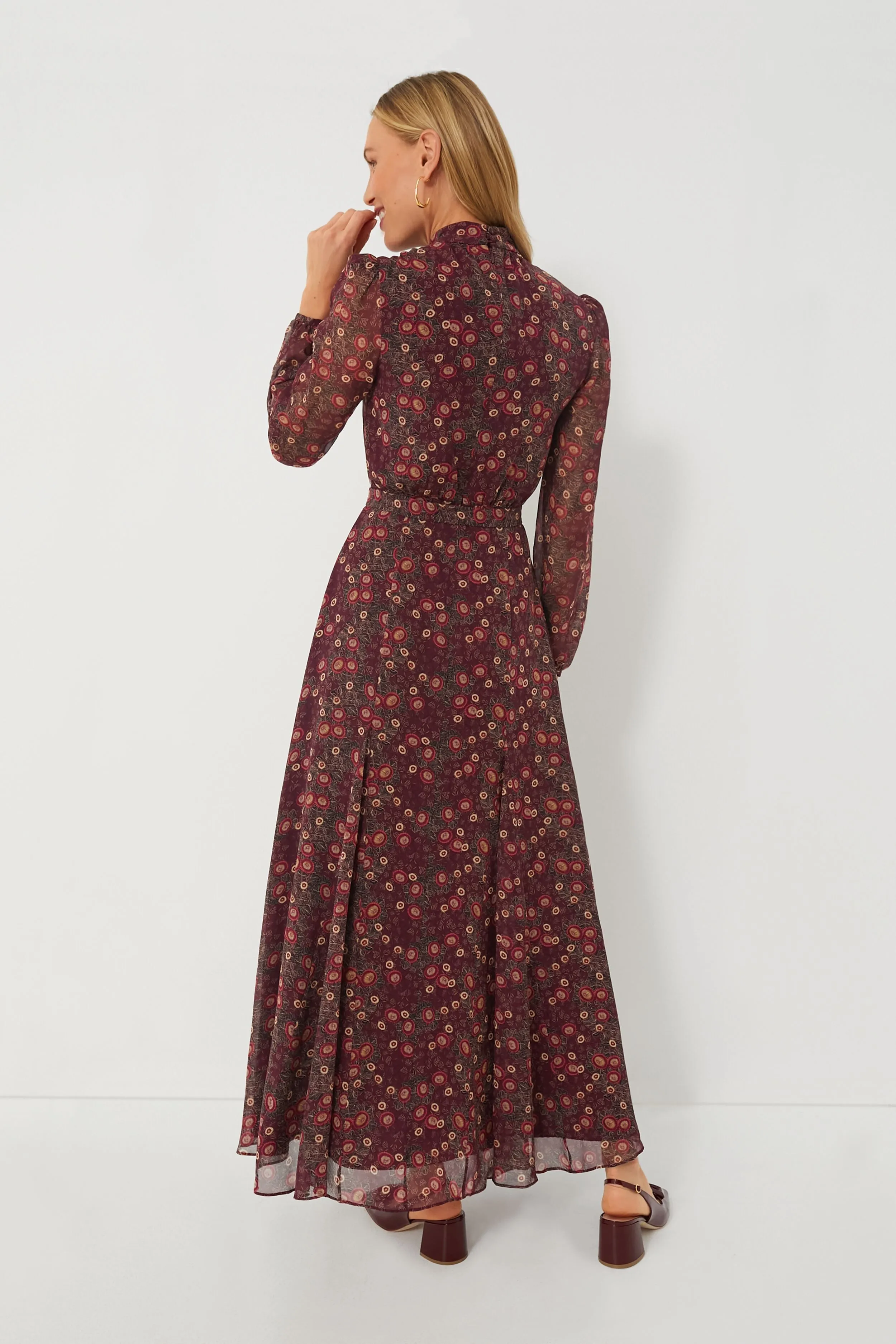 Akina Wine Jacqui B Dress