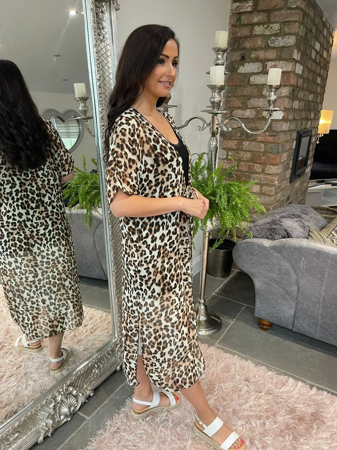 Animal Maxi Cover Up Flo