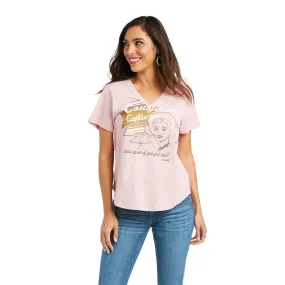 Ariat Women's Cowgirl Coffee Tee 10037291