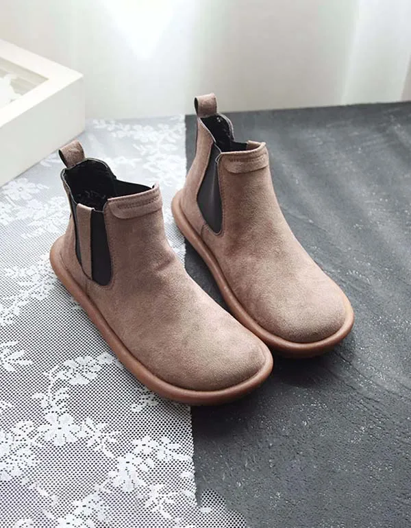 Autumn Retro Chelsea Boots