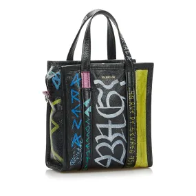 Balenciaga Graffiti Bazaar XS Shopper (SHG-W0iyzM)