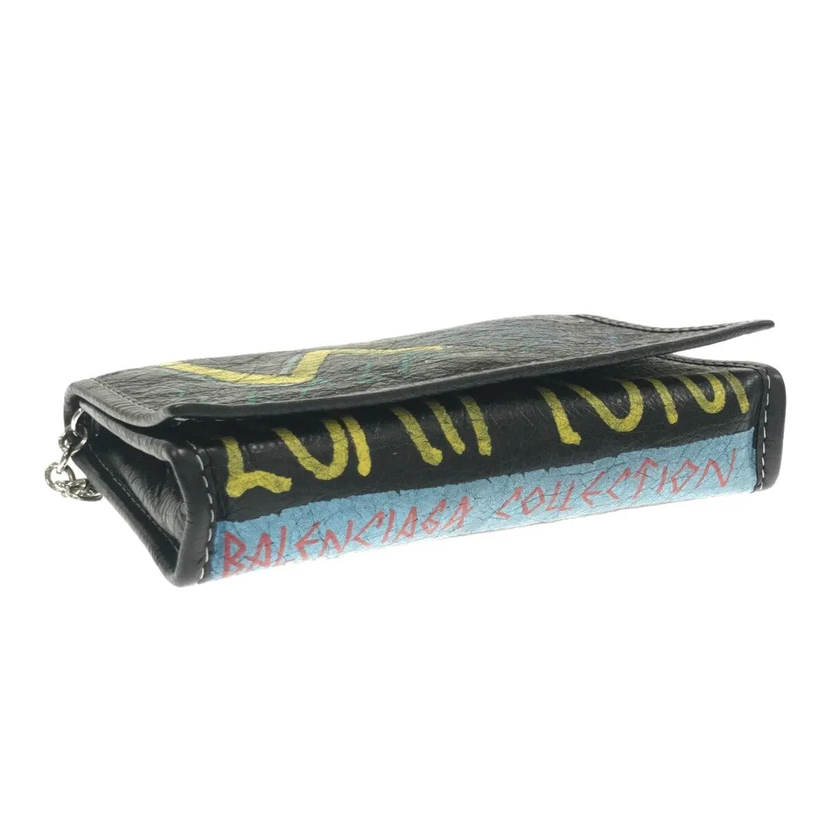 Balenciaga Graffiti Bazar Wallet on Chain