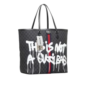 Balenciaga The Hacker Project Graffiti BB Supreme Tote (SHG-JqTi5J)