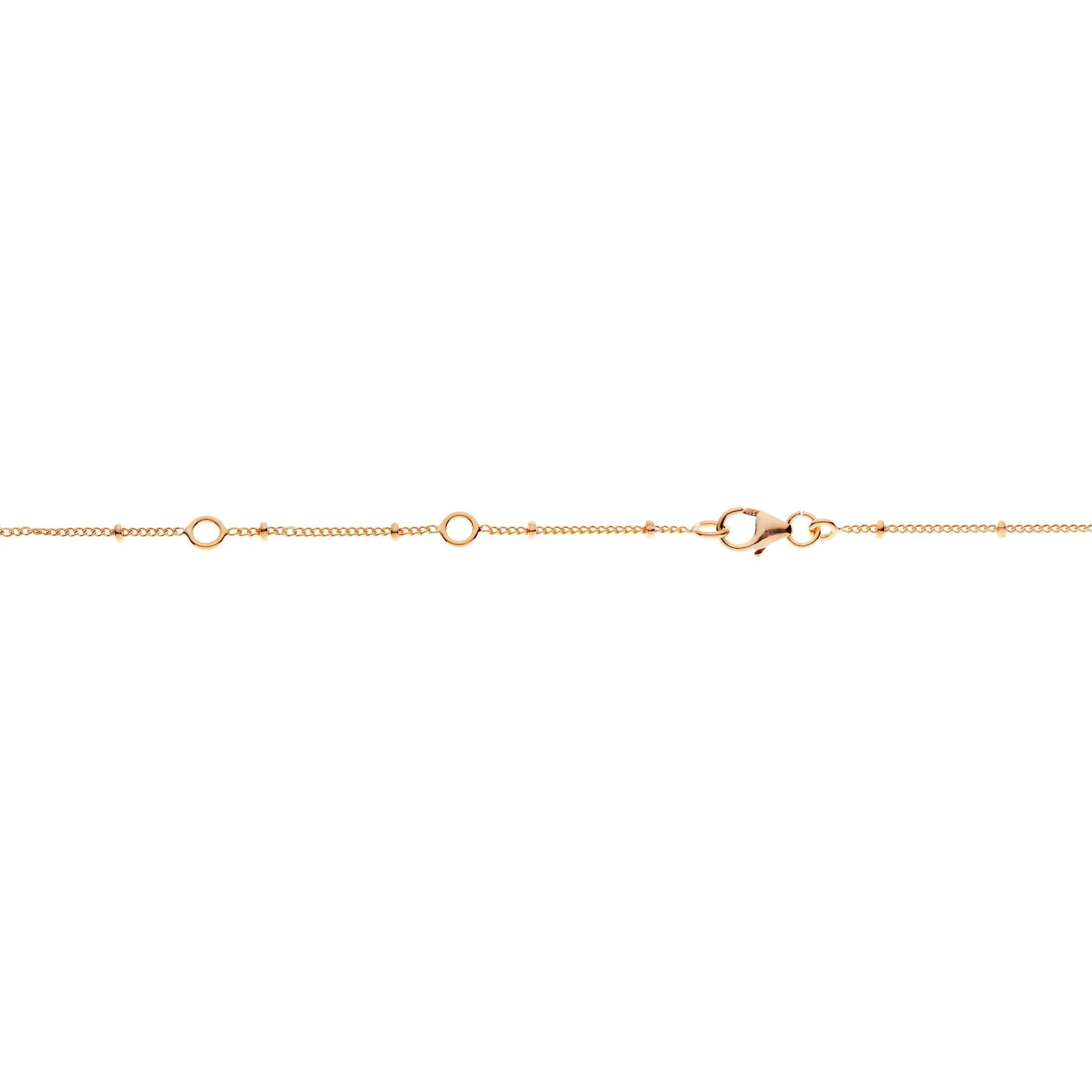 Barbican Yellow Gold Vermeil Beaded Chain