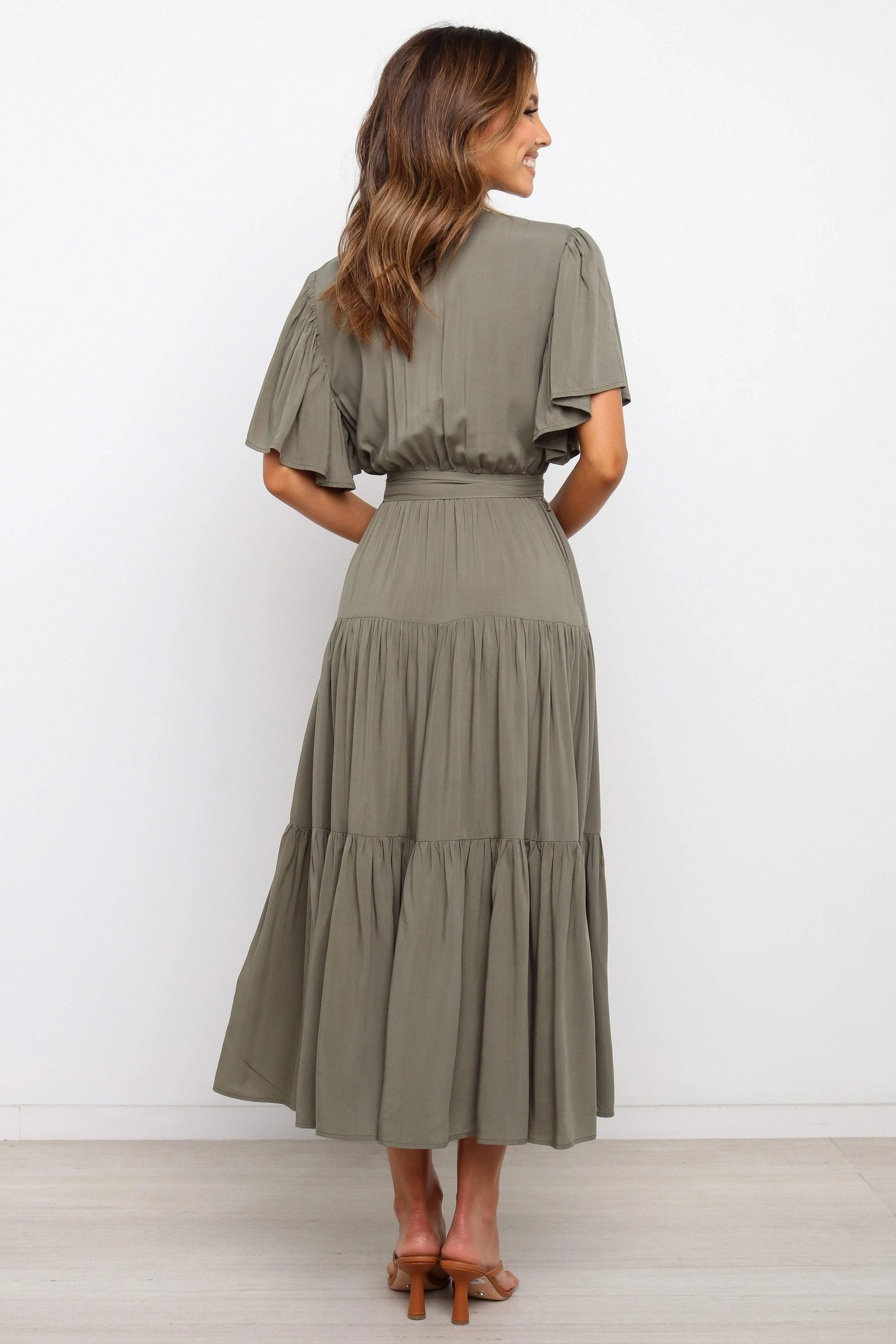 Barker Dress - Olive