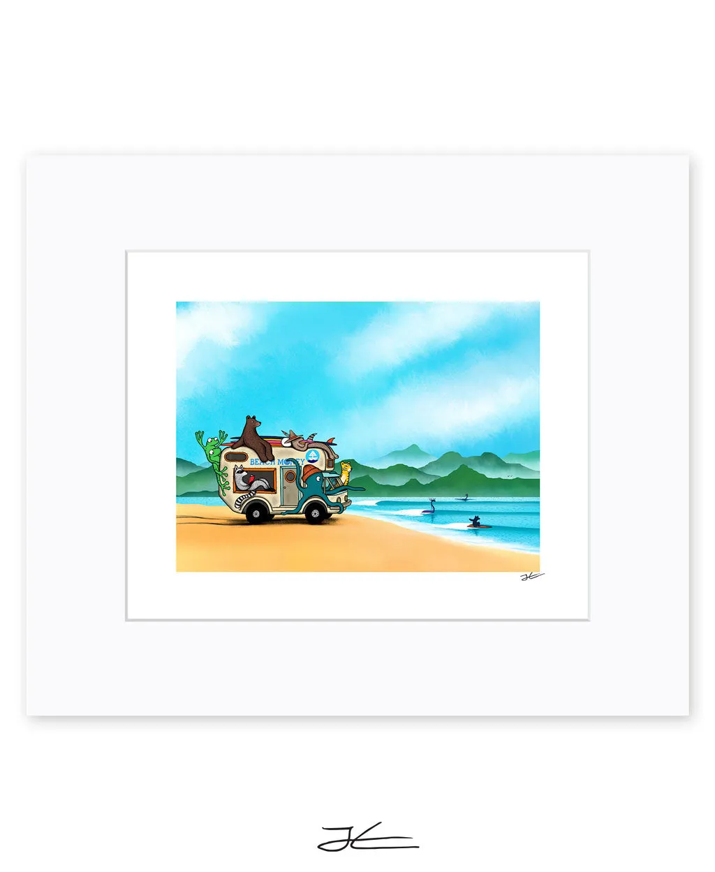 Beach Money 2022 - Print/ Framed Print