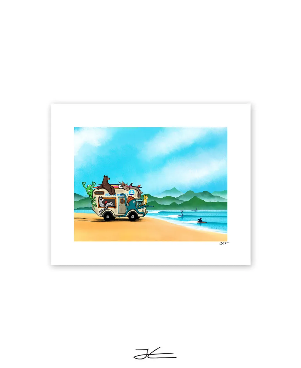 Beach Money 2022 - Print/ Framed Print