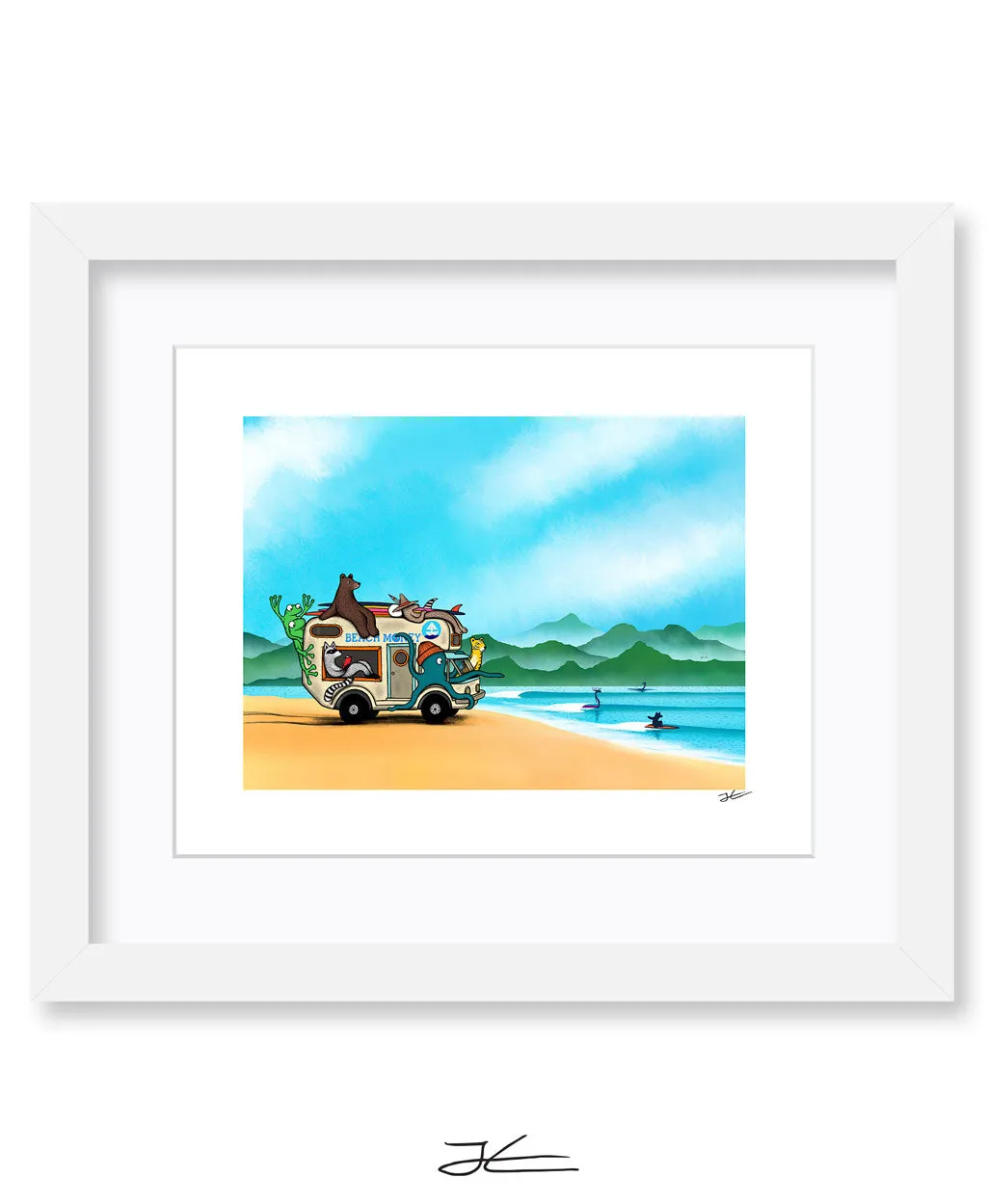 Beach Money 2022 - Print/ Framed Print