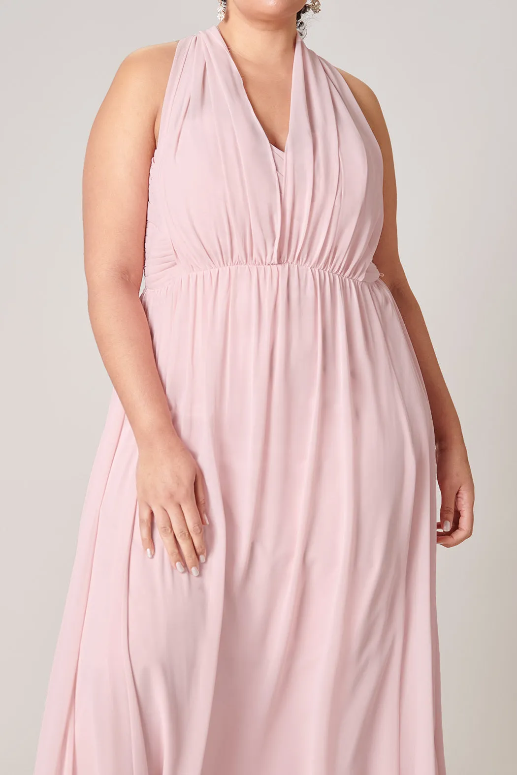 Beloved Ruched Sweetheart Convertible Dress Curve