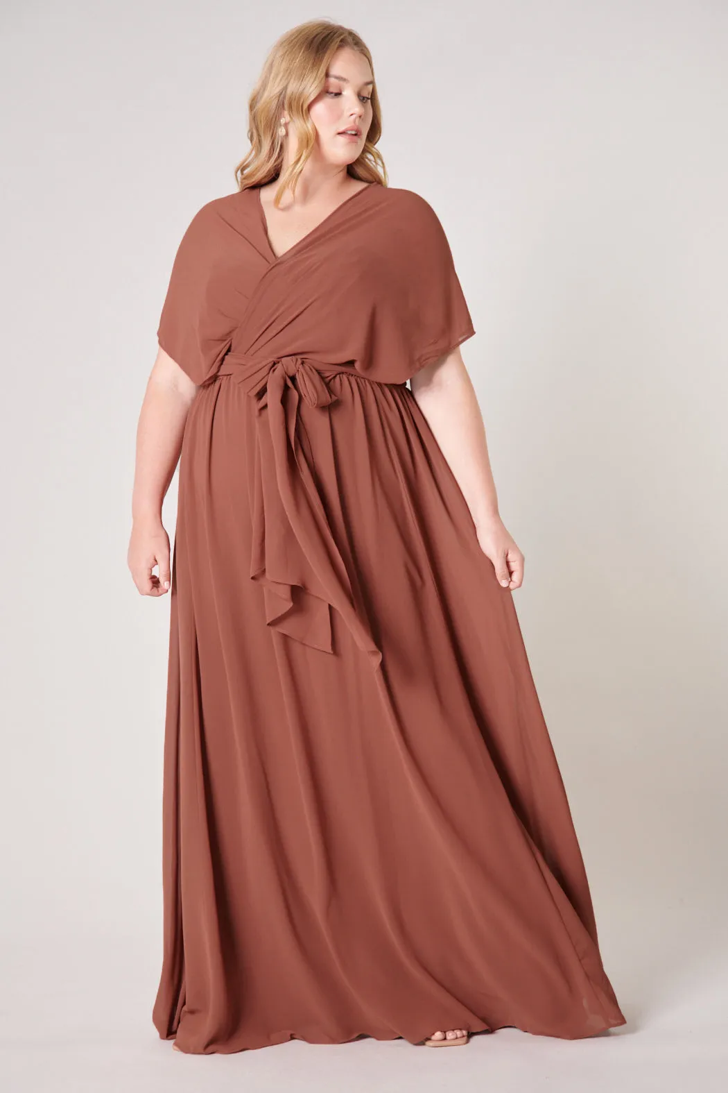 Beloved Ruched Sweetheart Convertible Dress Curve