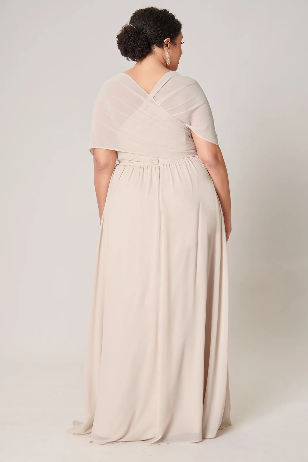 Beloved Ruched Sweetheart Convertible Dress Curve