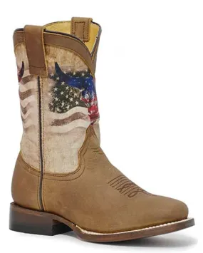 Big Kids' American Bull Western Boots