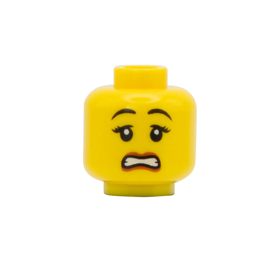 Big Smile / Whoops - LEGO Minifigure Head