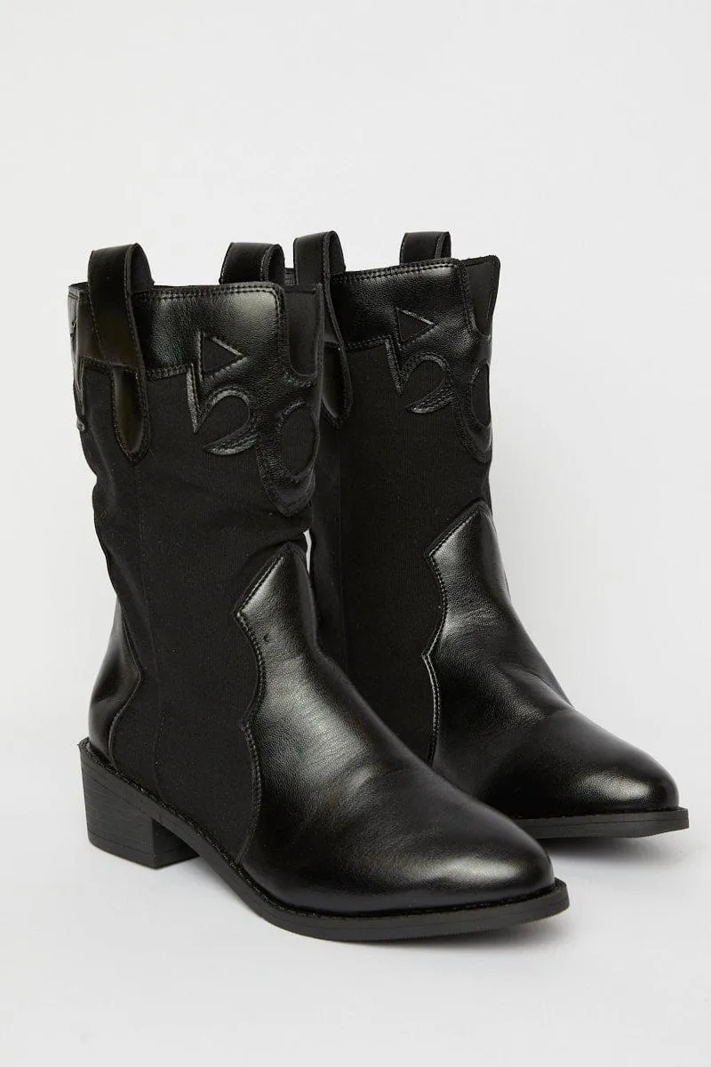 Black Ankle Boots