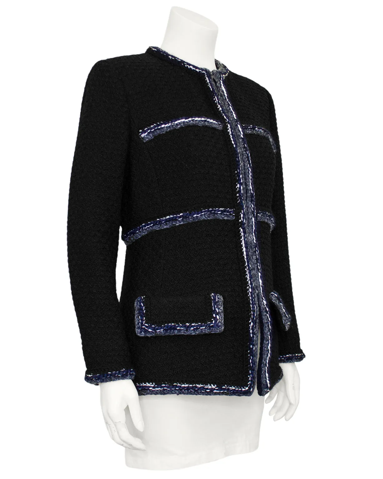 Black Boucle Jacket