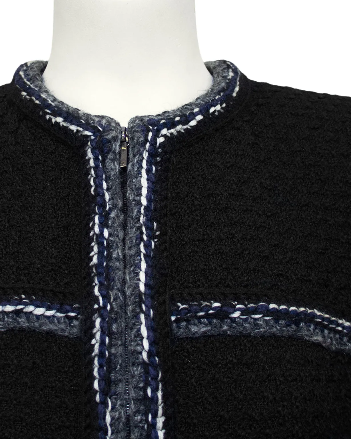 Black Boucle Jacket