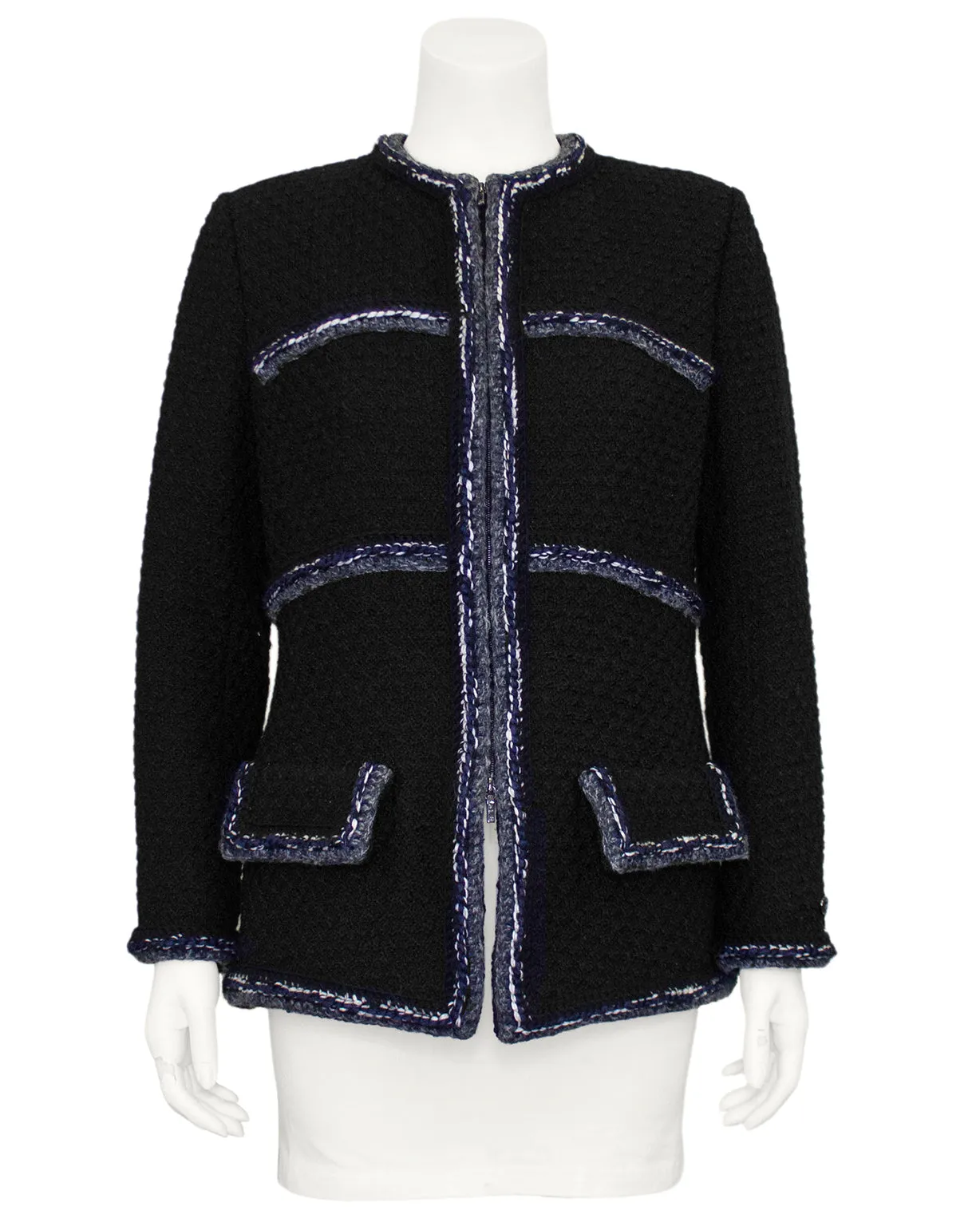 Black Boucle Jacket