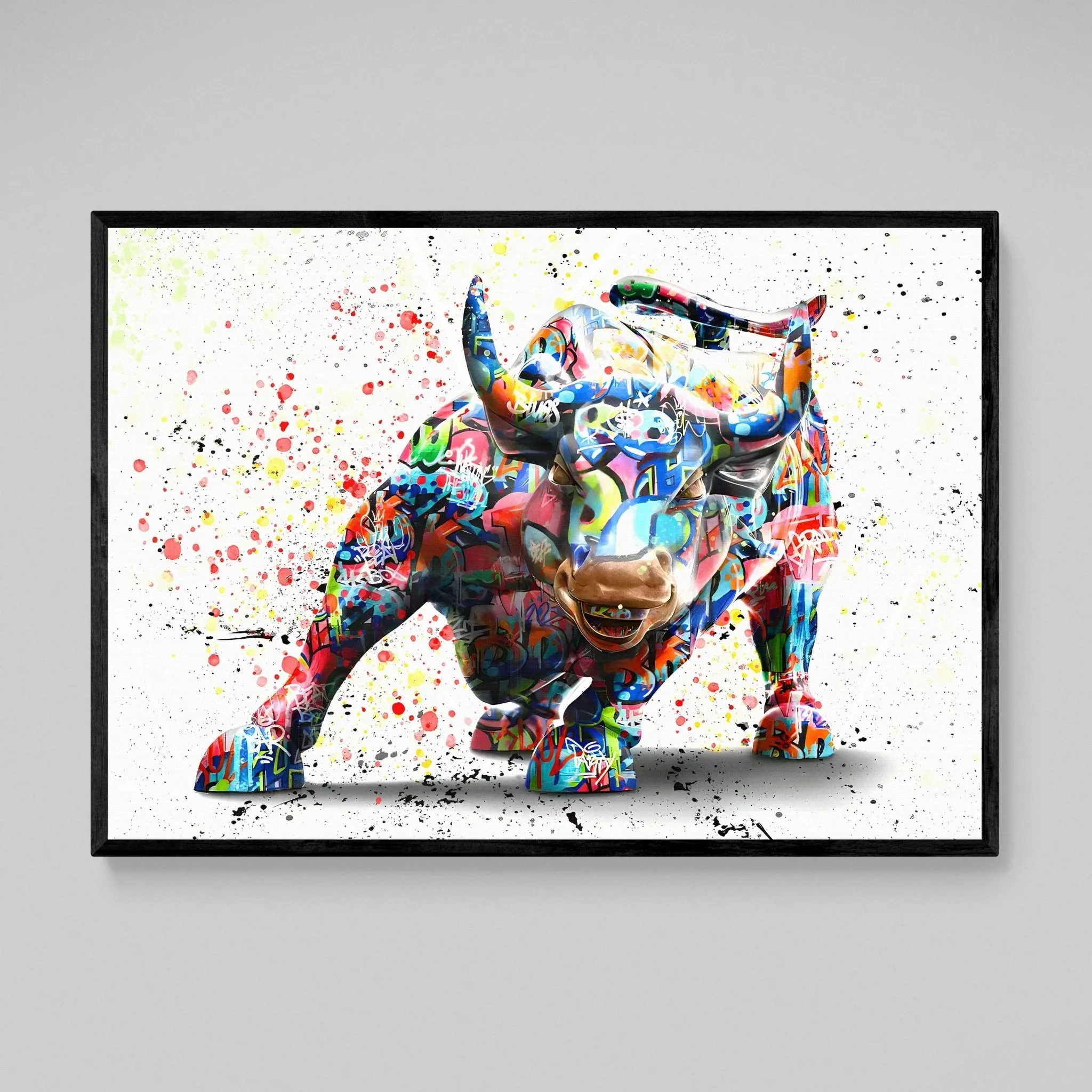 Bull Pop Art