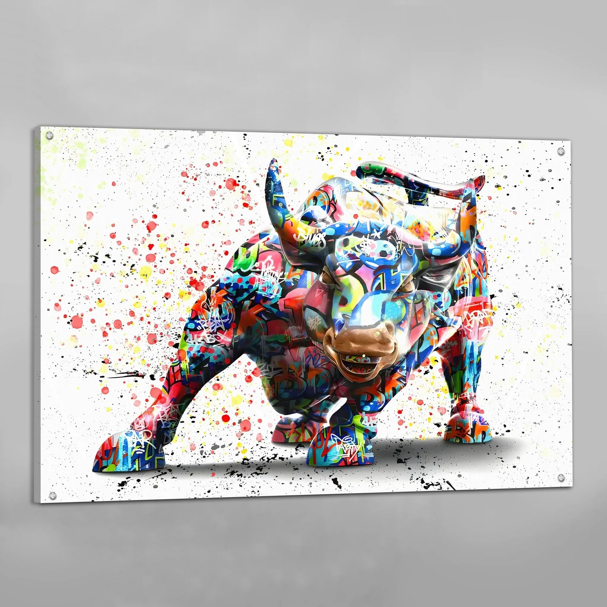 Bull Pop Art