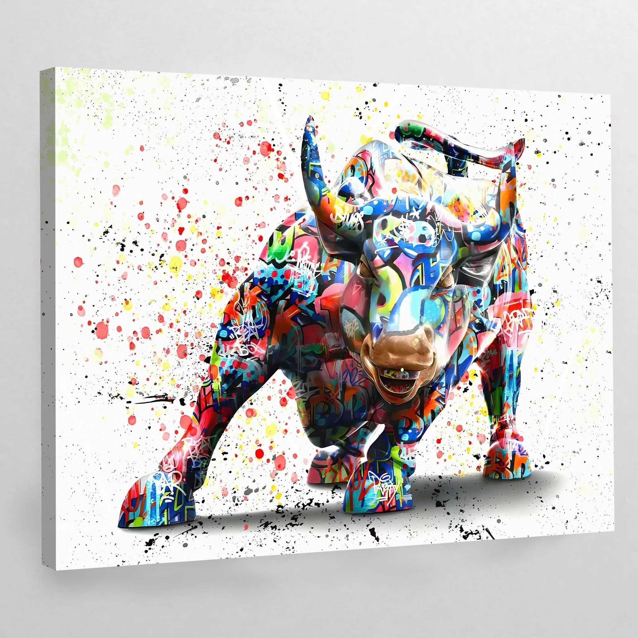 Bull Pop Art