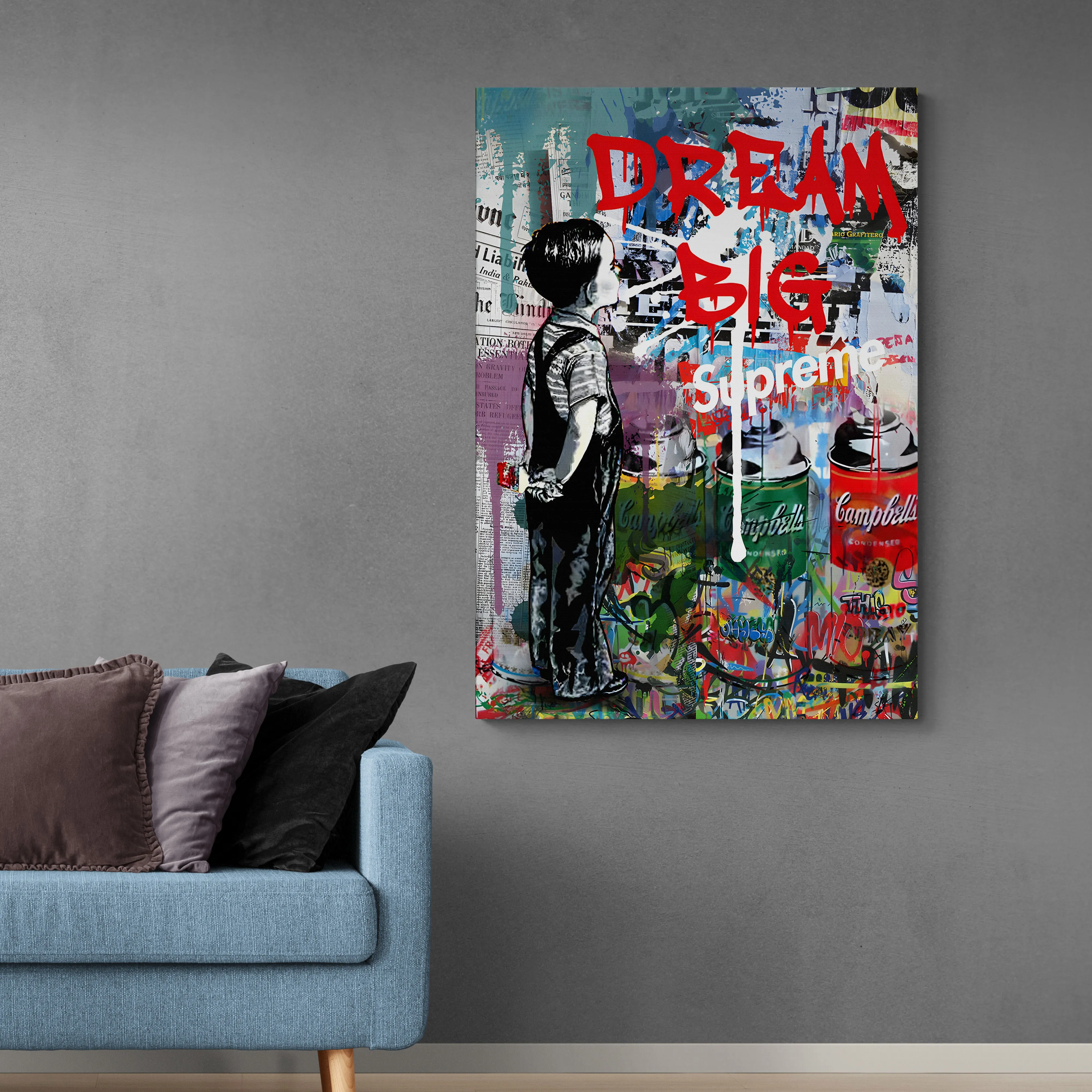 Canvas Graffiti Art