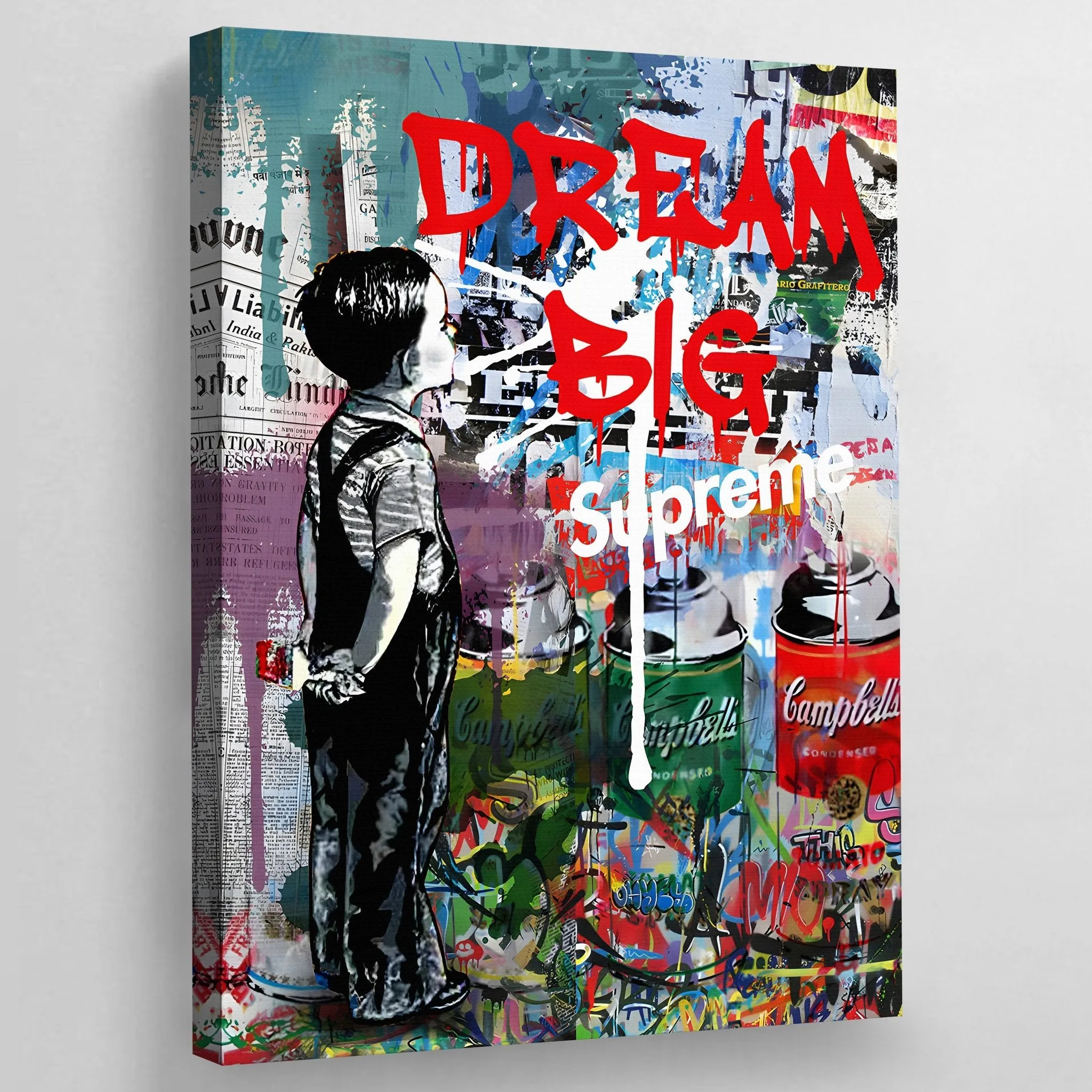 Canvas Graffiti Art