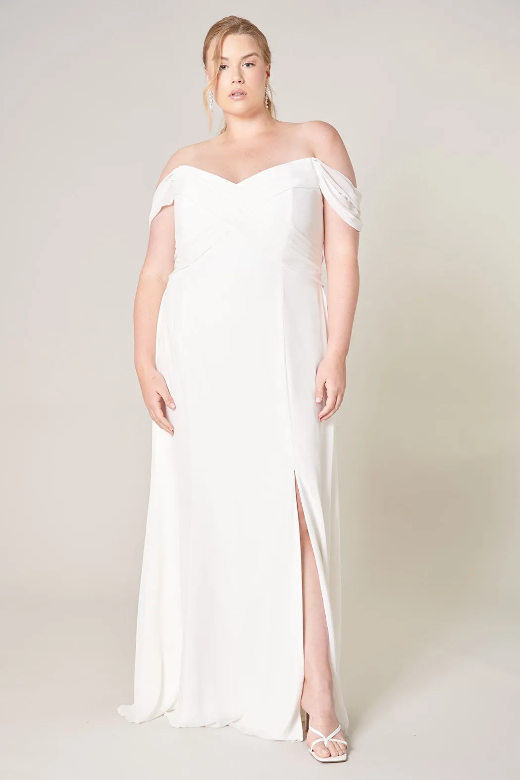 Cherish Semi Sweetheart Convertible Dress Curve