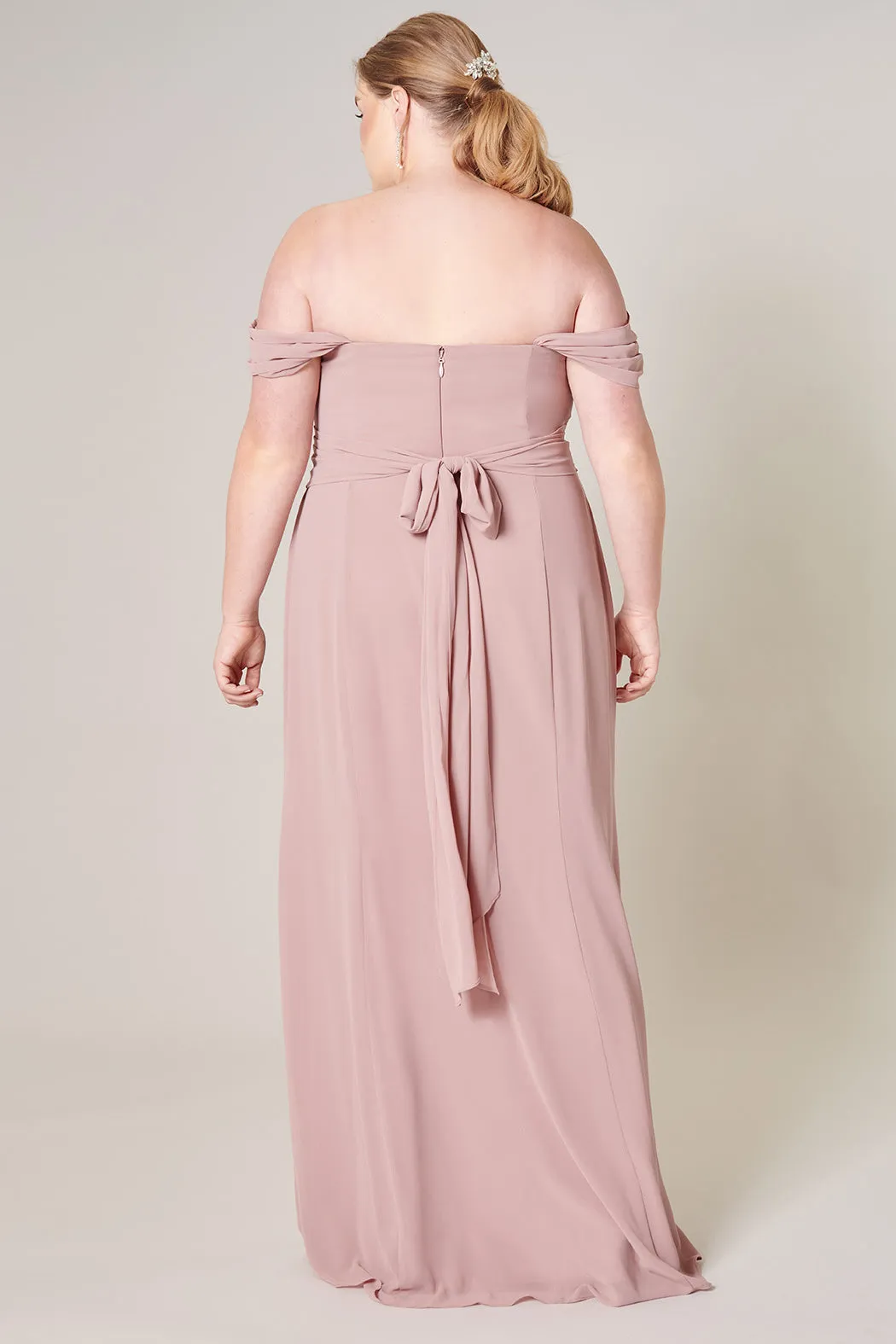 Cherish Semi Sweetheart Convertible Dress Curve