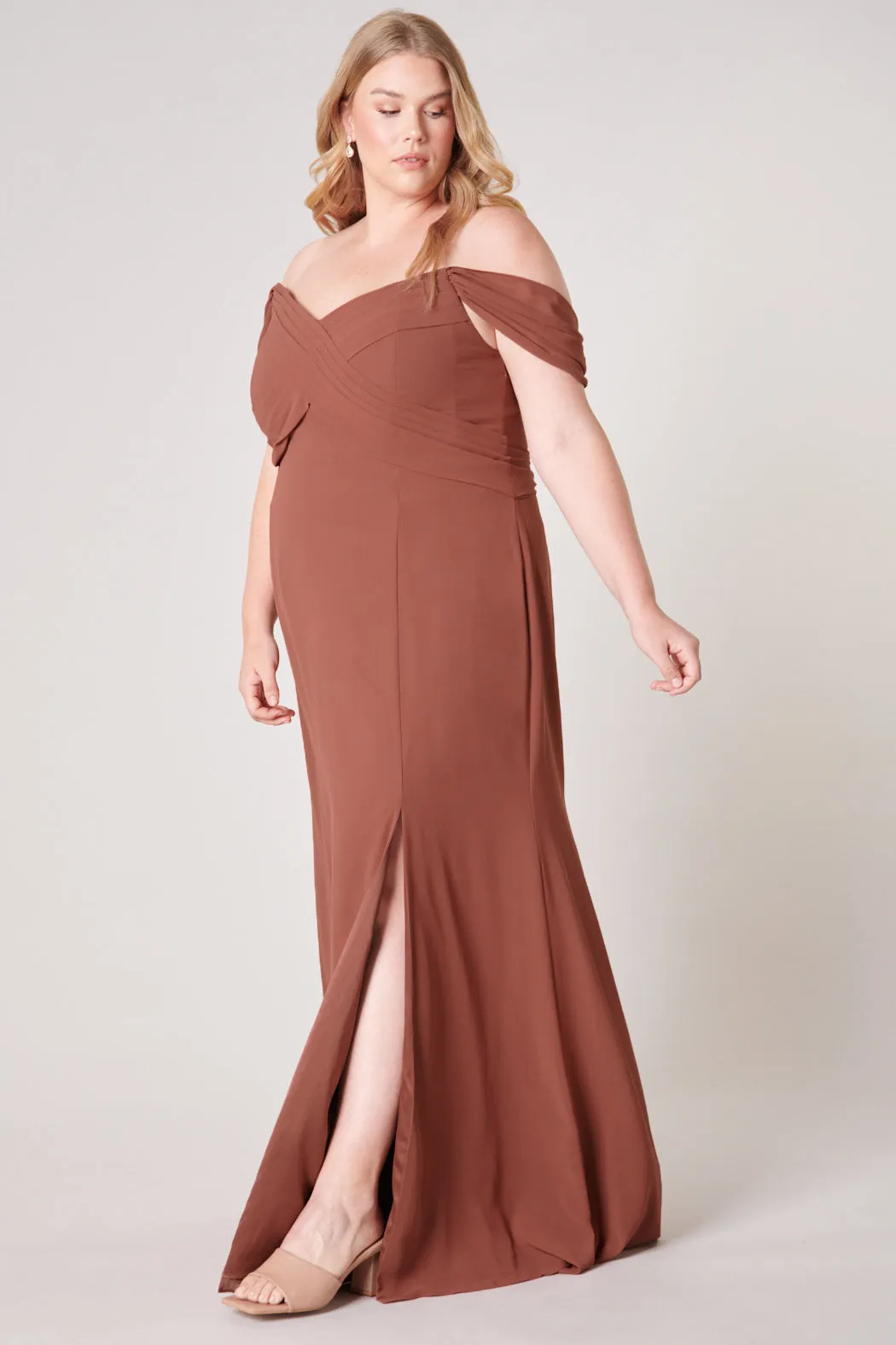 Cherish Semi Sweetheart Convertible Dress Curve