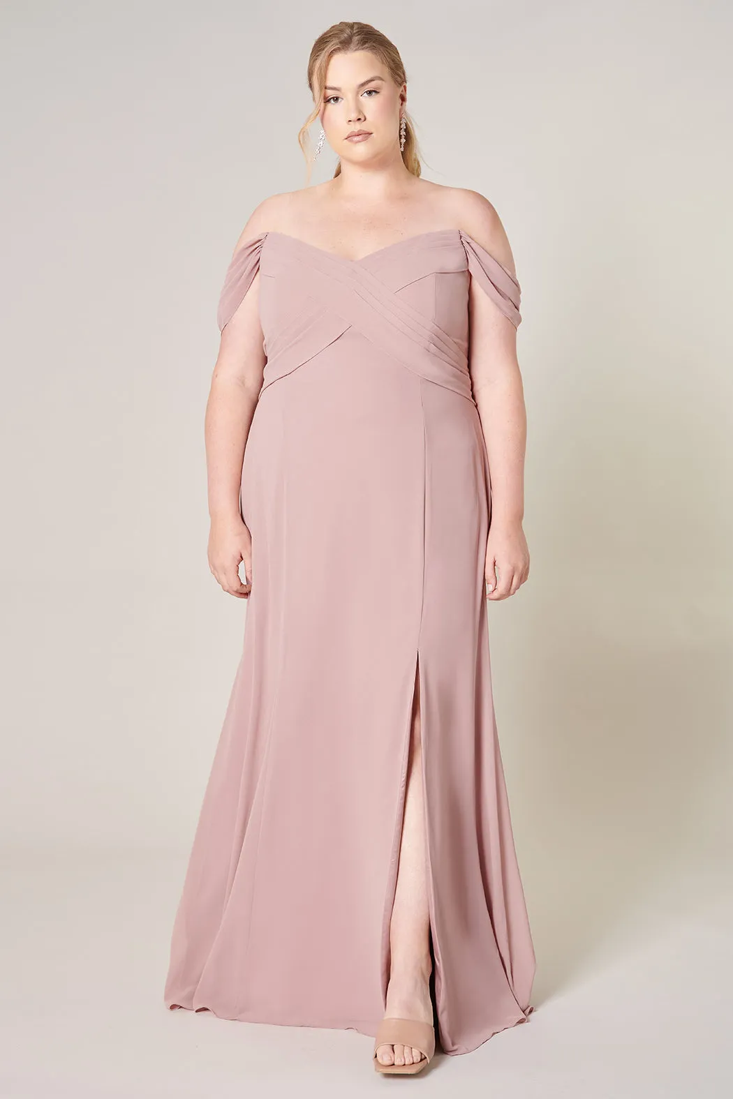 Cherish Semi Sweetheart Convertible Dress Curve