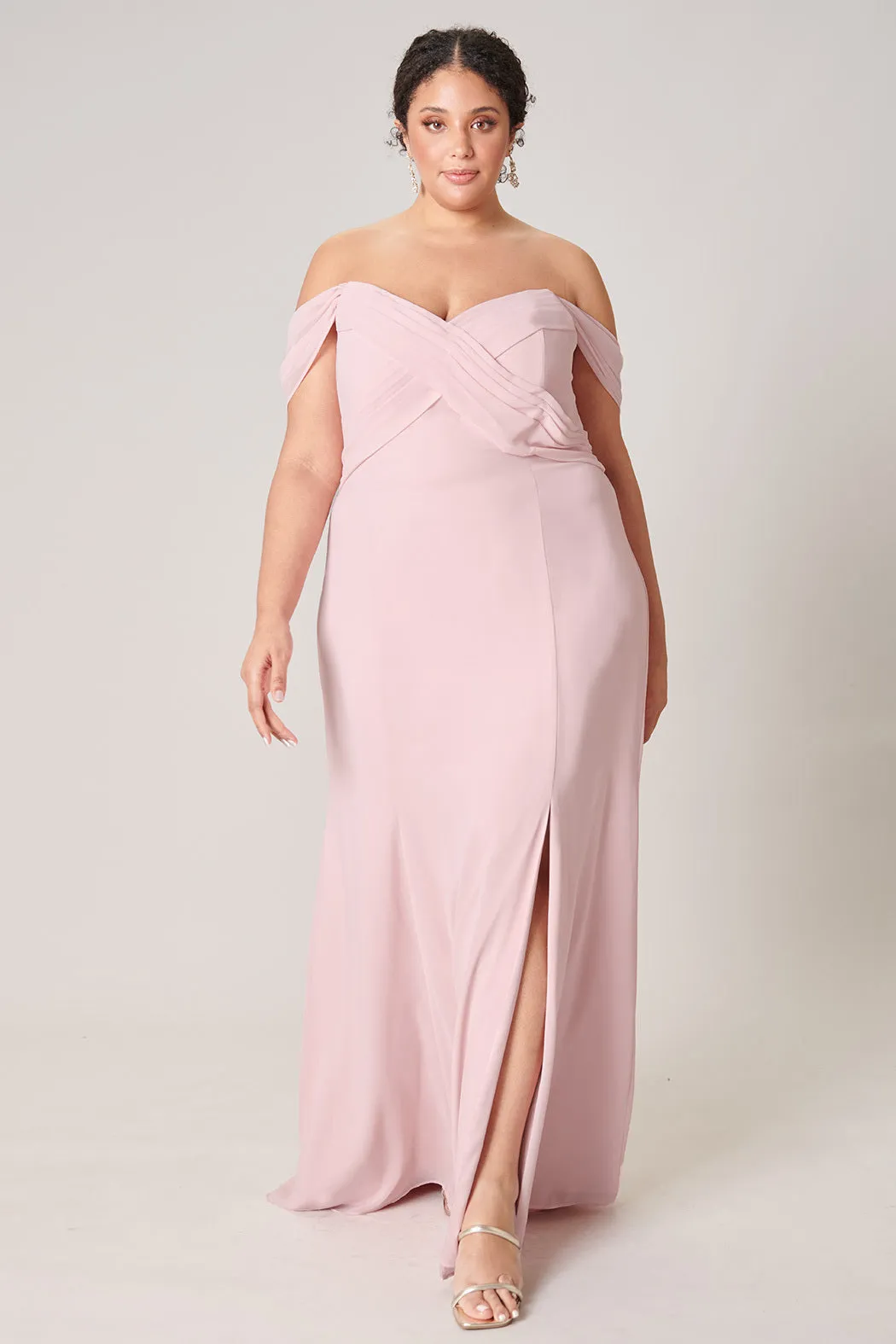 Cherish Semi Sweetheart Convertible Dress Curve