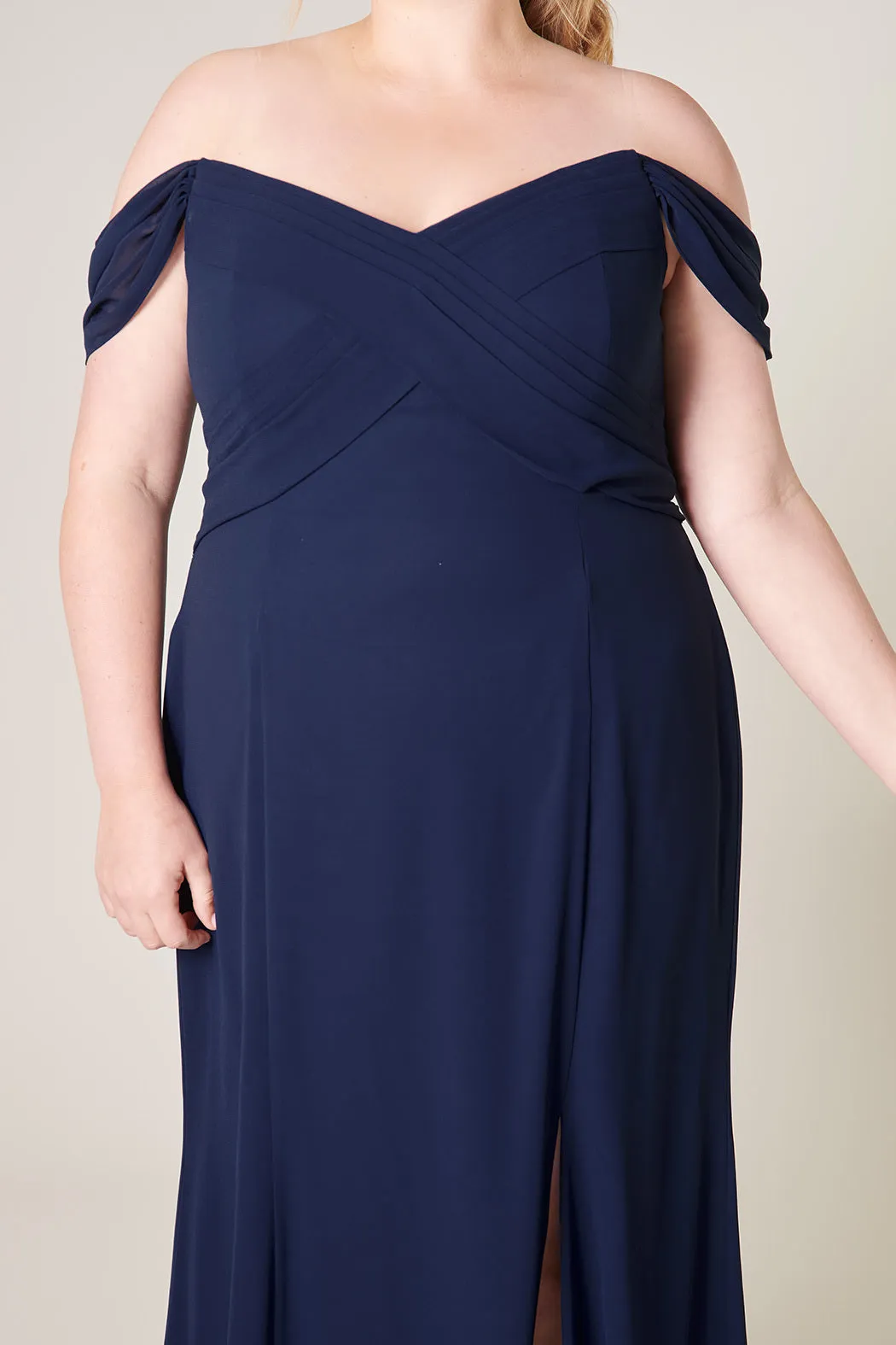 Cherish Semi Sweetheart Convertible Dress Curve