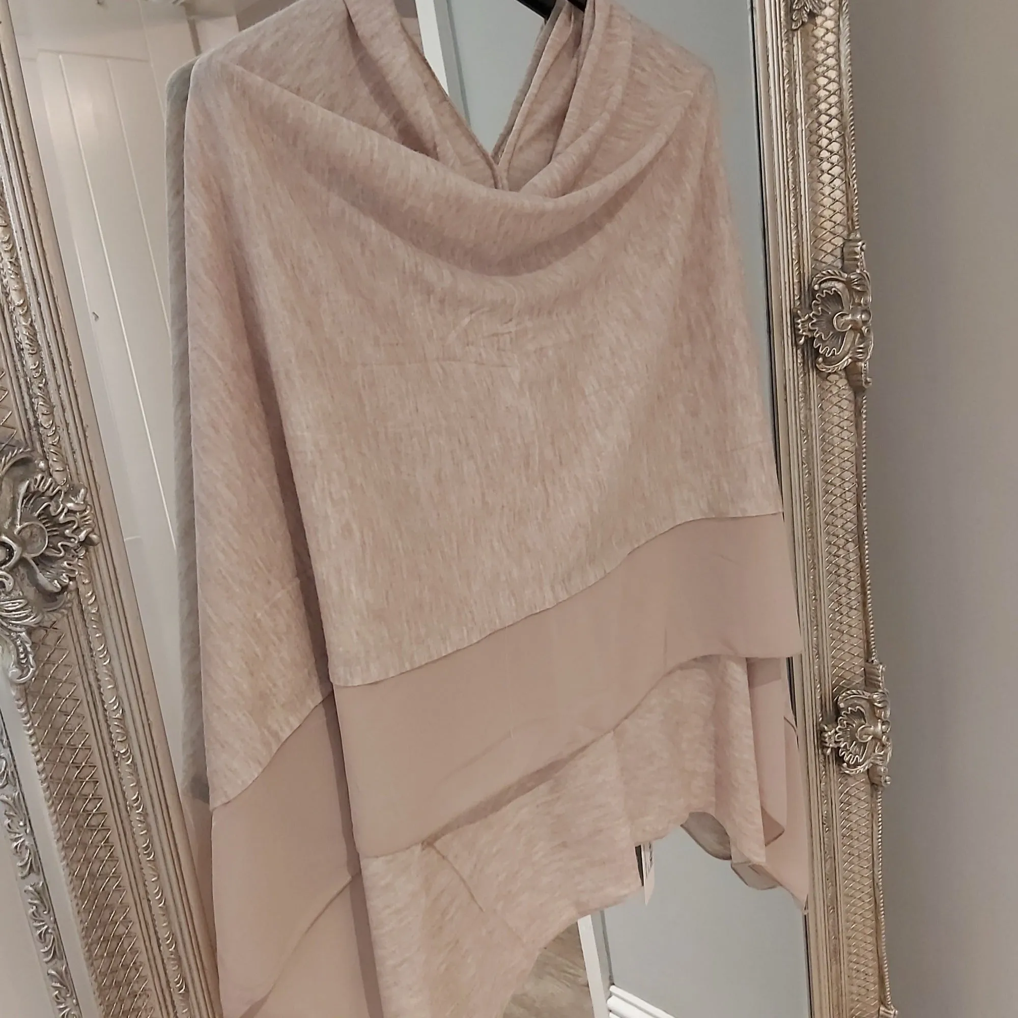 Chiffon Edge Poncho