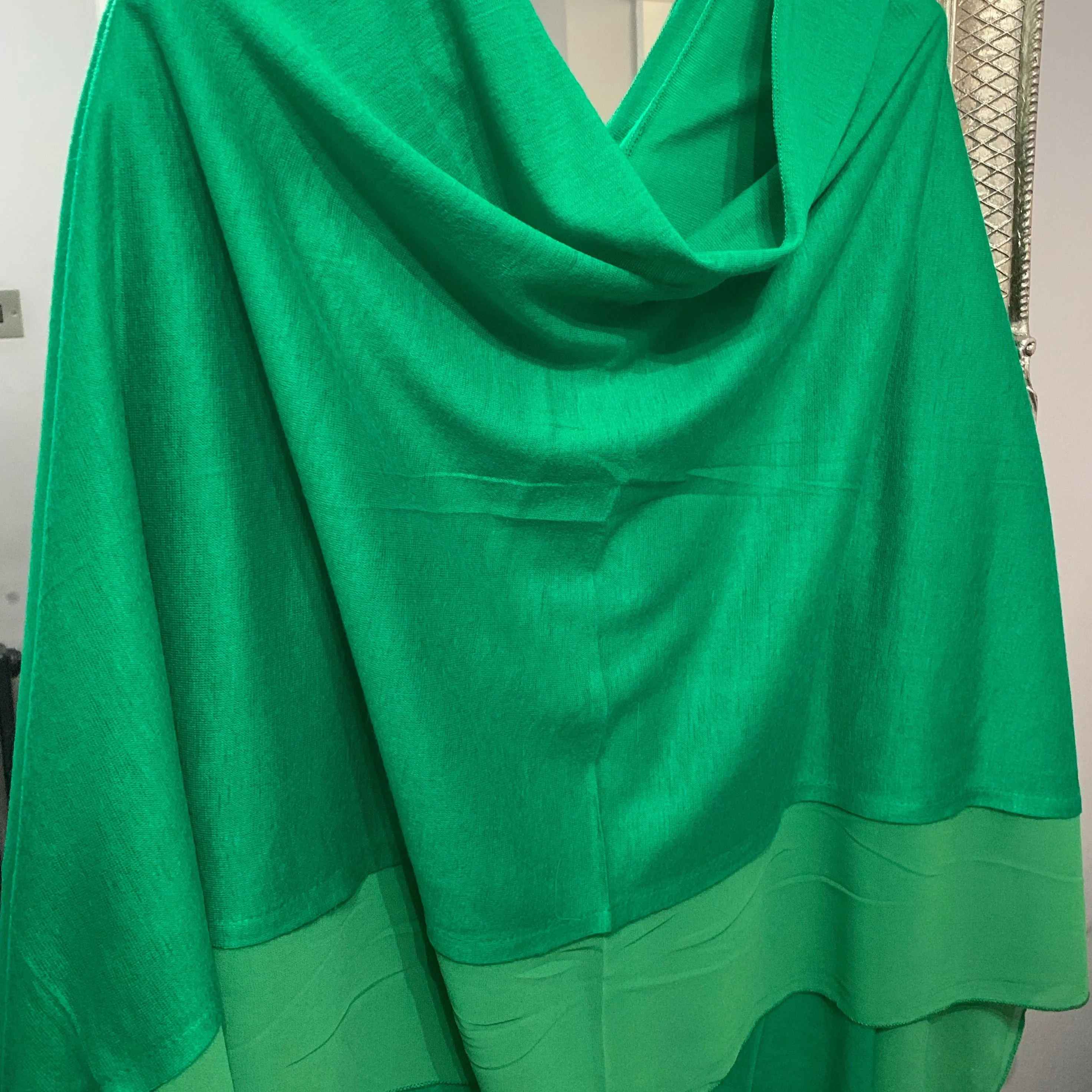 Chiffon Edge Poncho