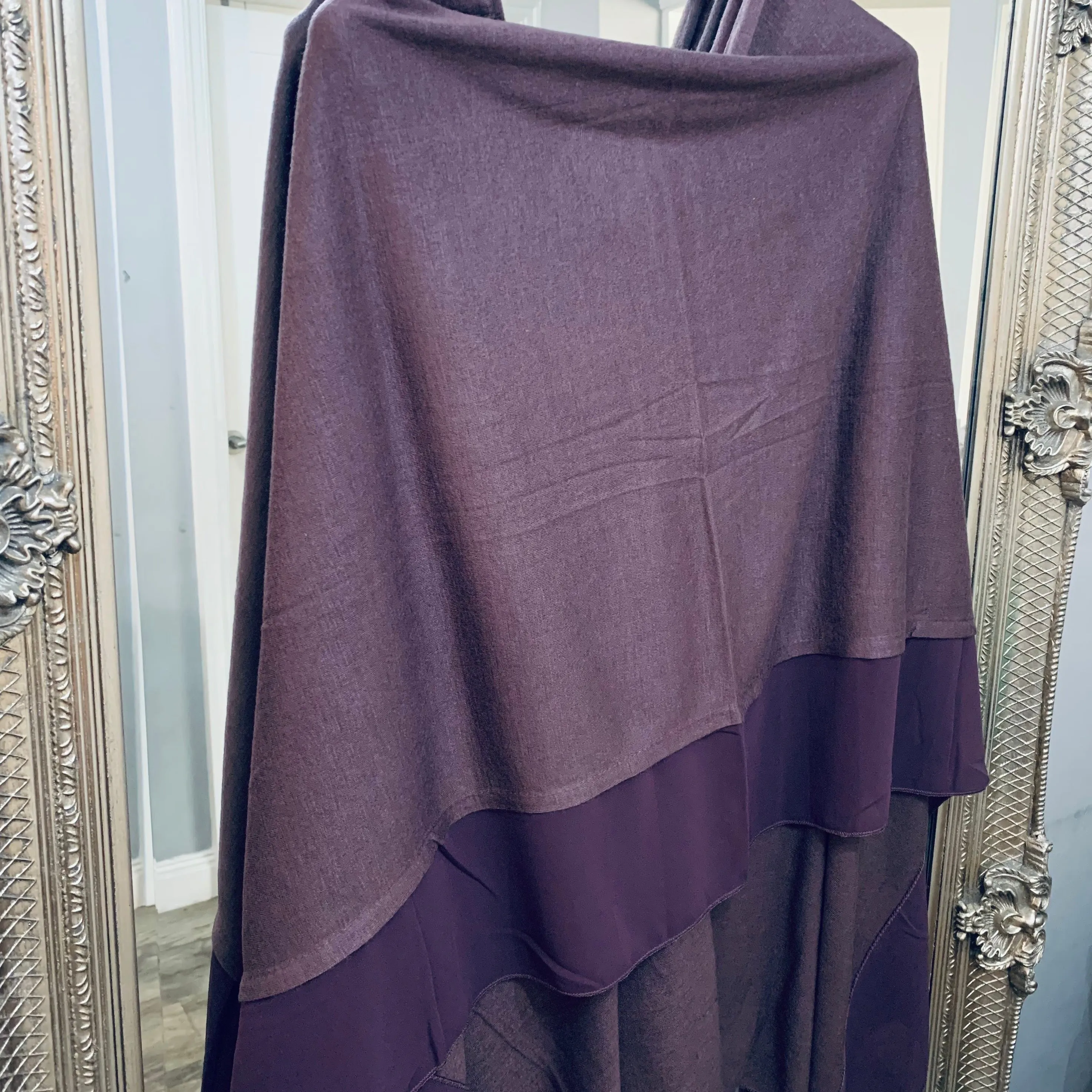 Chiffon Edge Poncho