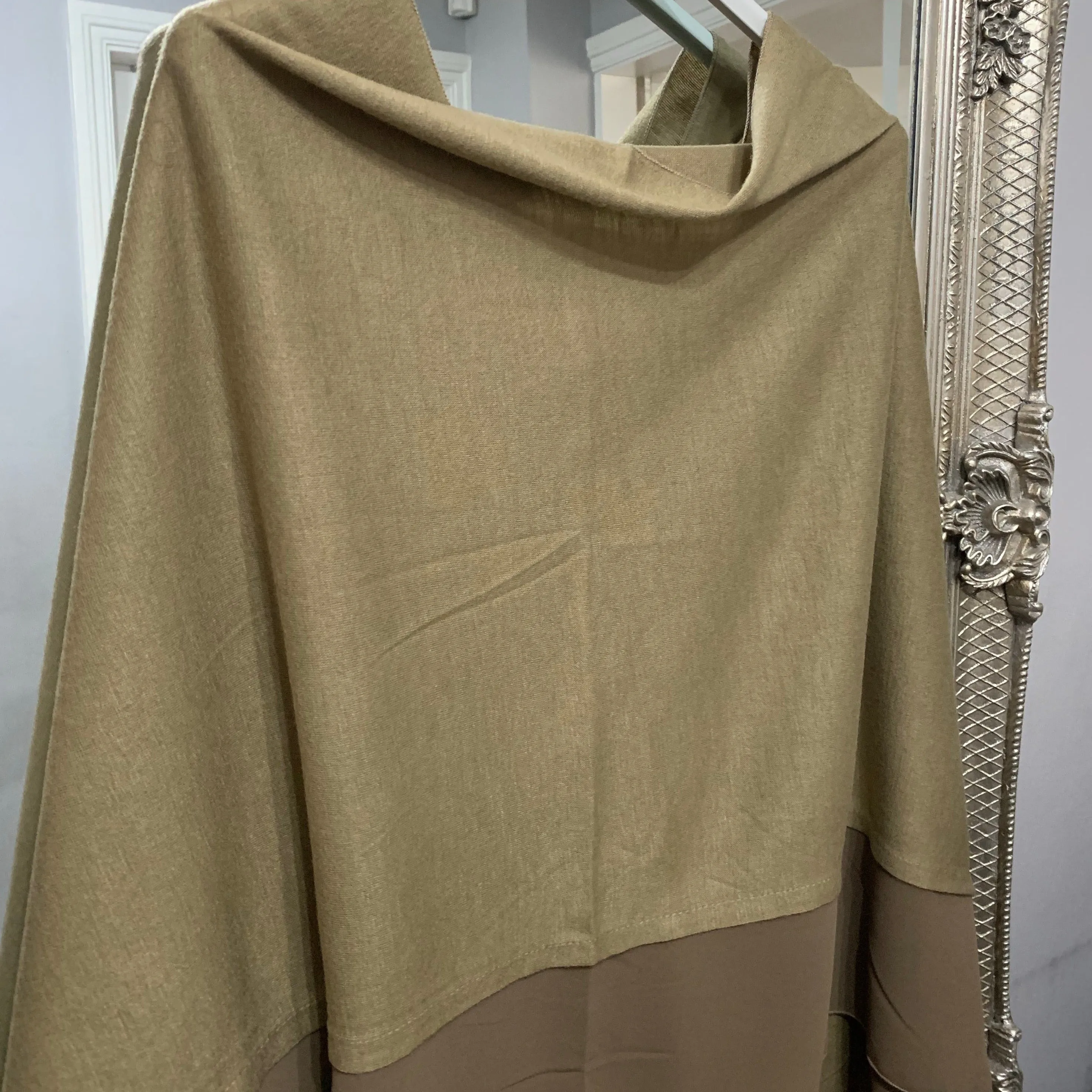 Chiffon Edge Poncho