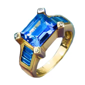 Cleopatra Topaz Ring