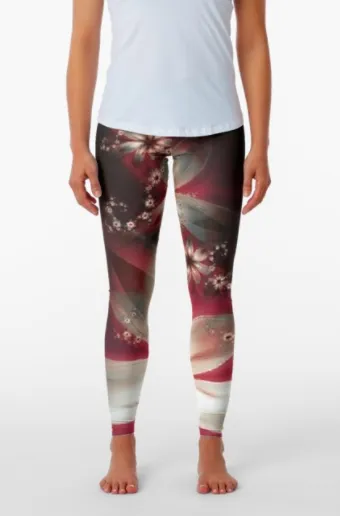 Cowgirl Kim Christmas Cheer Leggings - Medium Only