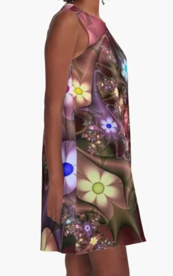 Cowgirl Kim Springtime Magic A-line Dress