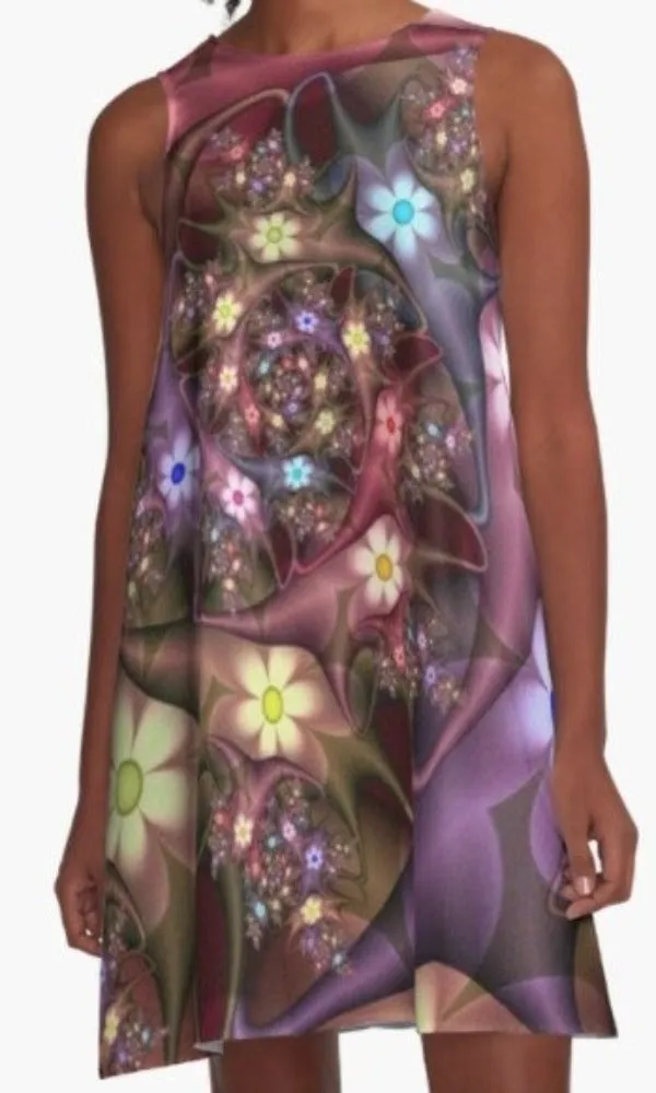 Cowgirl Kim Springtime Magic A-line Dress