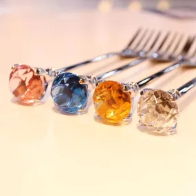 Crystal Diamond Fork